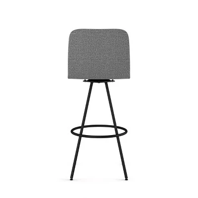 26.25" Dagmar Swivel Counter Height Barstool - Amisco