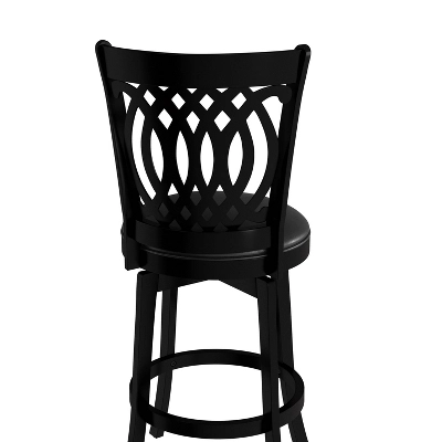 30" Van Draus Swivel Barstool Metal/Black - Hillsdale Furniture - Image 13