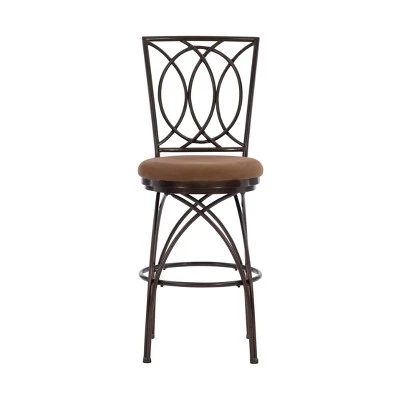 30" Dana Big And Tall Metal Crossed Legs Barstool - Powell Company