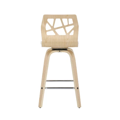 Set Of 2 Folia Upholstered Counter Height Barstools - Lumisource - Image 4