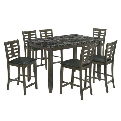 7pc Nixon Counter Height Dining Set - Picket House Furnishings - Image 15