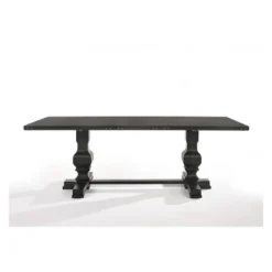Morland Dining Table Vintage Black - Acme Furniture