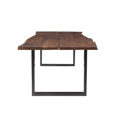 96" Athea Butterfly Live Edge Dining Table - Timbergirl - Image 3