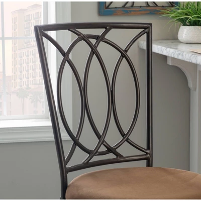 30" Dana Big And Tall Metal Crossed Legs Barstool - Powell Company - Image 7