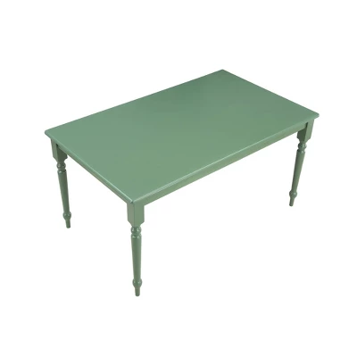Rectangular Carolina Dining Table Equestrian Green - Boraam - Image 3