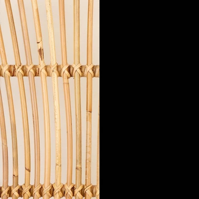 2pk Balka Rattan Counter Height Barstool With Armrests Rattan/Black - South Shore - Image 9