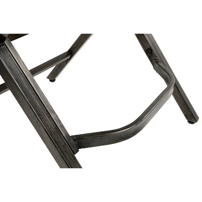 Set Of 2 24" Kavara Counter Height Barstools Metal Acorn - Signature Design By Ashley - Image 5