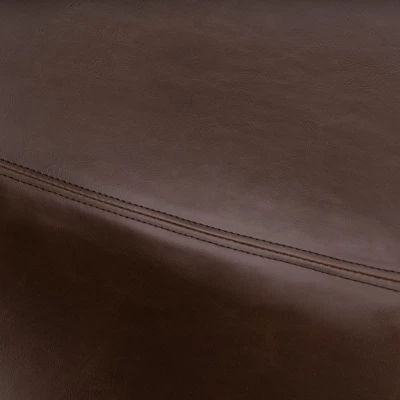 Set Of 2 Cedric Counter Height Barstool Vintage Brown - Christopher Knight Home - Image 2