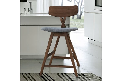 Inmod Sven Counter Stool (Set Of 2) Grey - Image 13