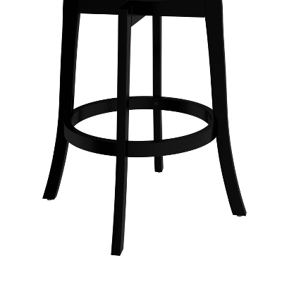 30" Van Draus Swivel Barstool Metal/Black - Hillsdale Furniture - Image 14