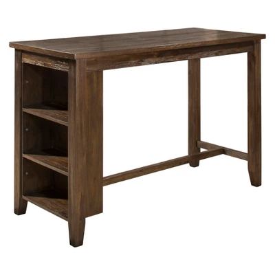 Spencer Wood Counter Height Dining Table Dark Espresso - Hillsdale Furniture - Image 2