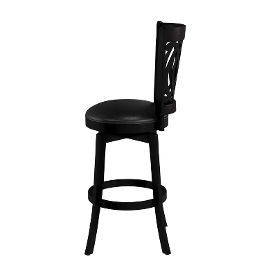 30" Van Draus Swivel Barstool Metal/Black - Hillsdale Furniture - Image 9