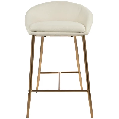 Set Of 2 26" Matisse Glam Counter Height Barstools - LumiSource - Image 5
