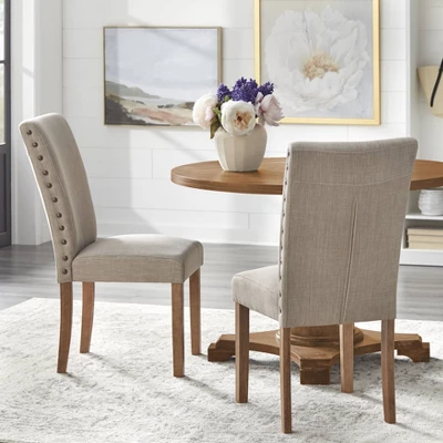 5Pc Atwood Round Dining Set Driftwood - Buylateral - Image 3