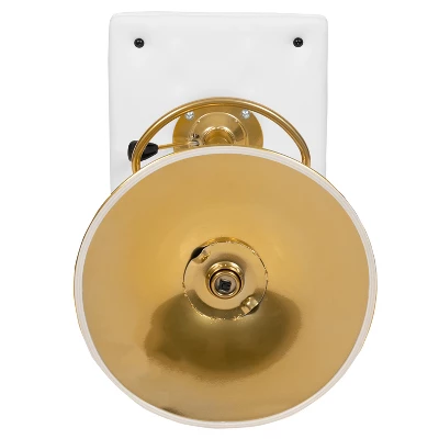 Emma And Oliver Modern Vinyl Adjustable Height Barstool With Horizontal Stitch Back, Set Of 2 - Image 8