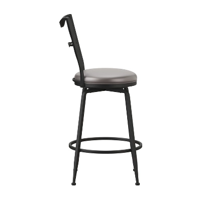 Larimore Metal Counter Height Stool Black - Hillsdale Furniture - Image 4
