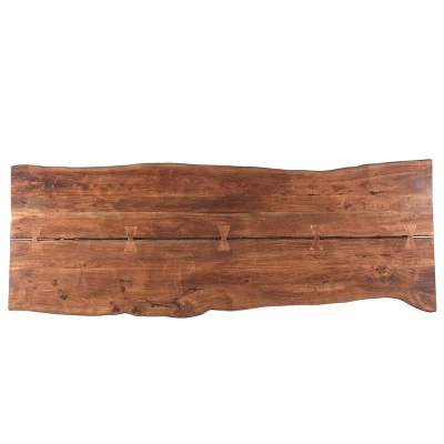96" Athea Butterfly Live Edge Dining Table - Timbergirl - Image 4