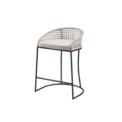 Rosita Counter Height Barstool Natural - Madison Park - Image 2