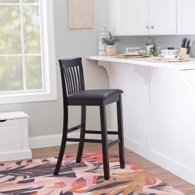 30" Torino Craftsmen Barstool - Linon