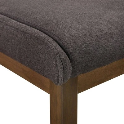 5pc Ronan Dining Set With 4 Armchairs Walnut - Picket House Furnishings - Image 13