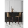 Fifth Avenue Upholstered Beech Wood Faux Leather Barstool - Manhattan Comfort
