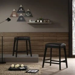 Set Of 2 25" Mirabelle Upholstered Counter Height Barstools - Carolina Chair & Table