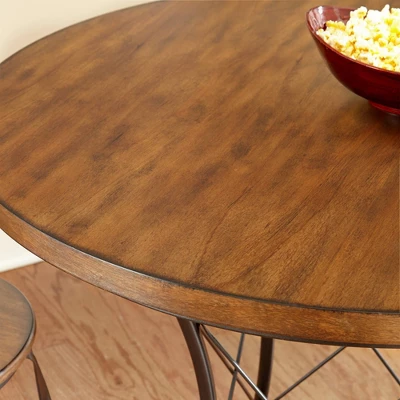 Addison Counter Table Birch - Steve Silver Co. - Image 2