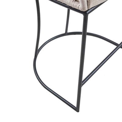 Rosita Counter Height Barstool Natural - Madison Park - Image 5