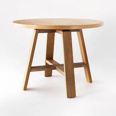 42" Linden Round Wood Dining Table - Threshold™ Designed With Studio McGee - Image 7