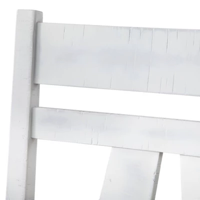 7pc Miller Rectangular Dining Set White - Lifestorey - Image 9