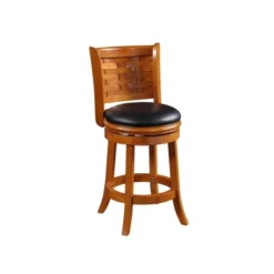 24" Sumatra Swivel Counter Height Barstool - Boraam