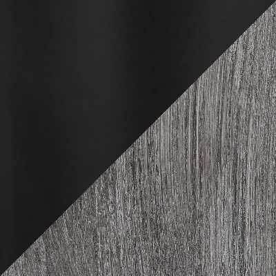 25" Waco Industrial Counter Height Barstool Black/Gray - LumiSource - Image 6