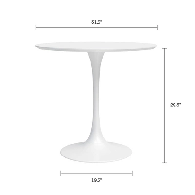3pc Kurv Dining Set White - Jamesdar - Image 5