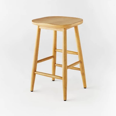 Haddonfield All Wood Backless Counter Height Barstool - Threshold™ Designed With Studio McGee - Image 6