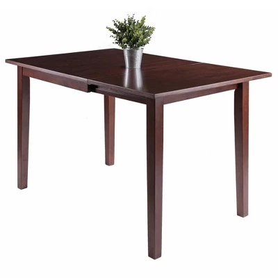 3pc Perrone Drop Leaf Dining Table Set With Slat Back Chair Walnut - Winsome - Image 10