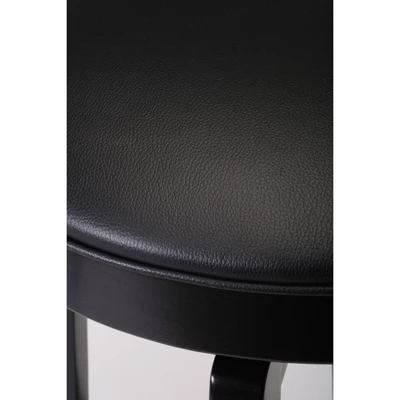 30" Van Draus Swivel Barstool Metal/Black - Hillsdale Furniture - Image 3