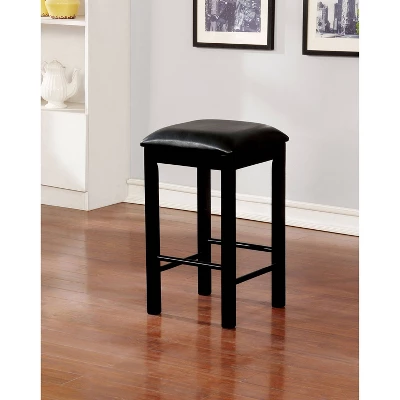 3pc Granza Counter Height Dining Table Set Gray/Black - MiBasics - Image 2