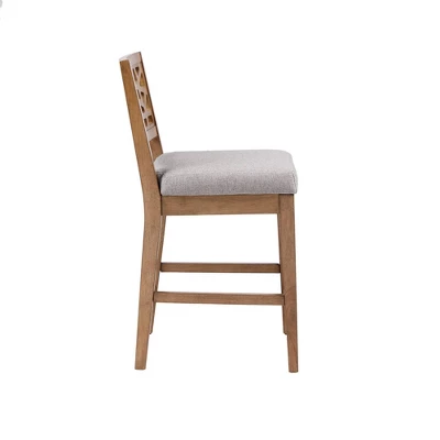 Crackle Barstool Light Gray - Image 3