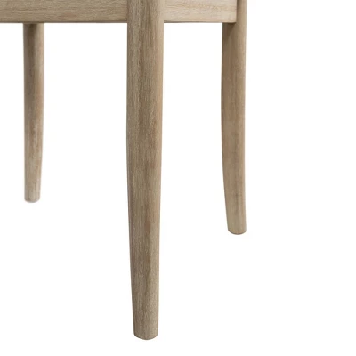 5pc Round Keaton Standard Height Dining Table Set With 4 Chairs Beach - Picket House Furnishings - Image 10