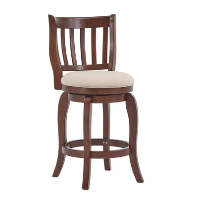 24" Tracee Swivel Counter Height Barstool - Inspire Q - Image 6
