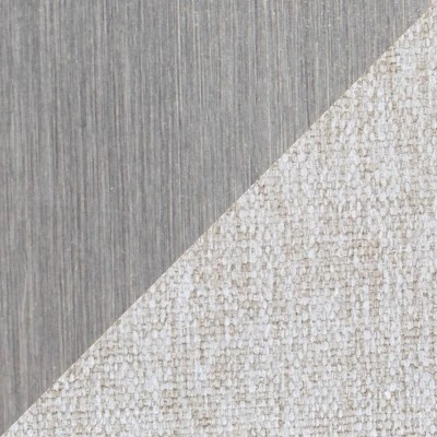 Set Of 2 FujiHB Polyester/Steel Counter Height Barstools Beige - LumiSource - Image 7