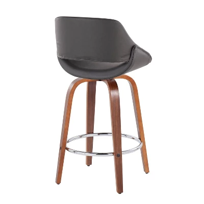 Set Of 2 Fabrico Height Barstools - LumiSource - Image 3