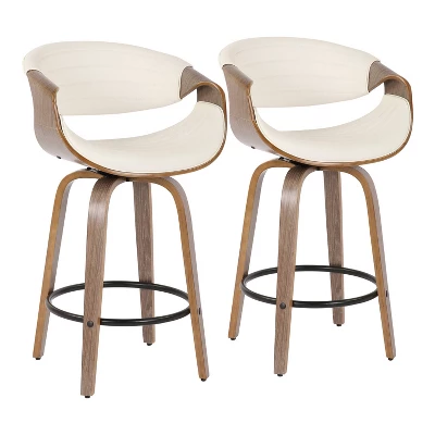 Set Of 2 Symphony Upholstered Counter Height Barstools - Lumisource - Image 14