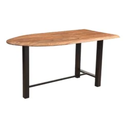 Hill Crest Counter Height Dining Table Brown - Treasure Trove Accents