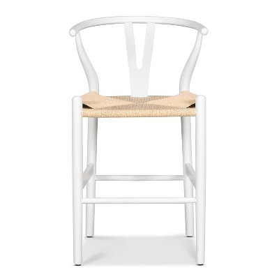 Jameson Weave Counter Height Barstool - Poly & Bark - Image 9