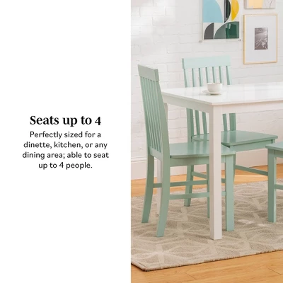 5pc Modern Two-Toned Kitchen Dining Set - Saracina Home - Image 8