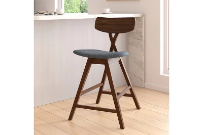 Inmod Sven Counter Stool (Set Of 2) Grey - Image 2