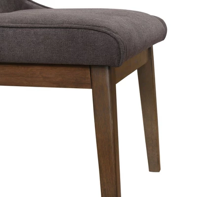 5pc Ronan Dining Set With 4 Armchairs Walnut - Picket House Furnishings - Image 14