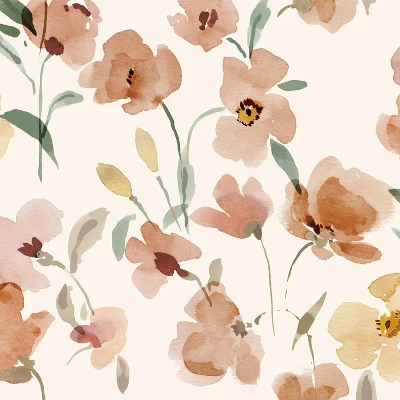 Alex Camel Back Counter Height Barstool With Botanical Print - Skyline Furniture - Image 5