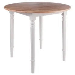 3pc Sorella Dining Table Set Natural/White - Winsome